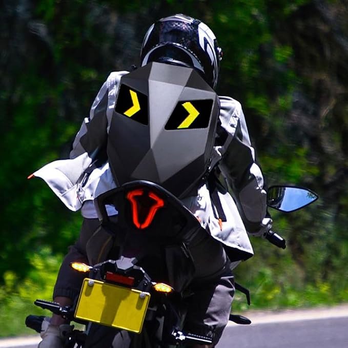 Eye Shaped Led Biker Bag