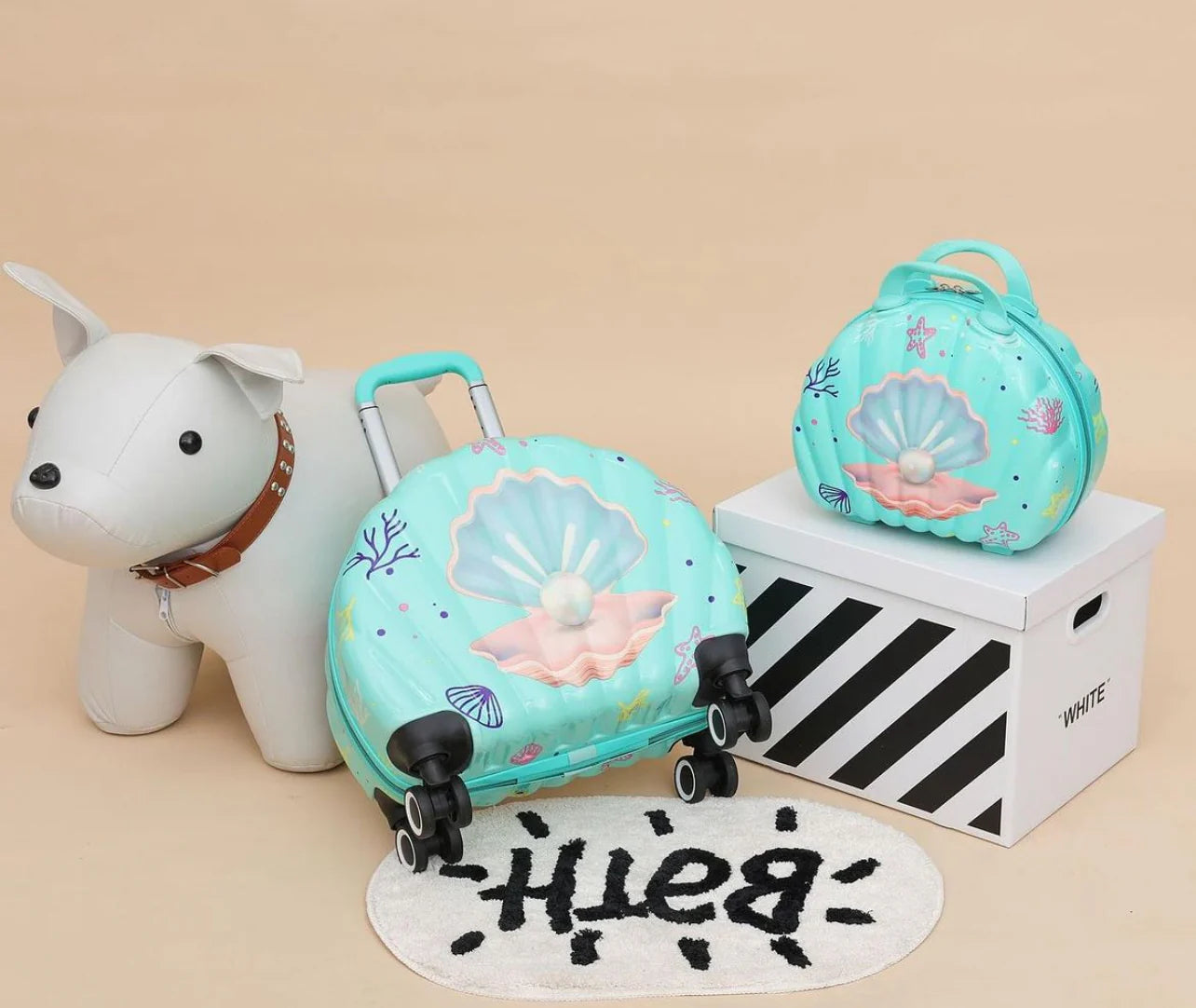 Sea Shell Luggage Set (12Hs-69)