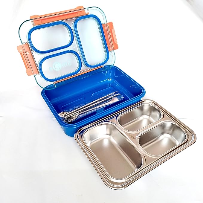 Smile Stainless Steel Lunchbox ( Ru 2559 6L8 Item No.: 710Ml)