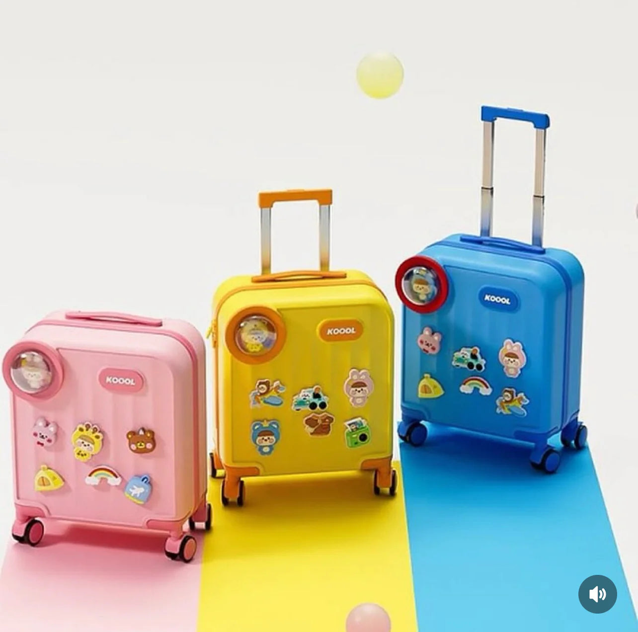 Koool Luggage With Charms