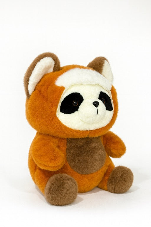 Snugtail - Pom Pom The Panda In Red Panda Hoodie