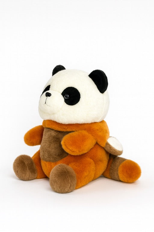 Snugtail - Pom Pom The Panda In Red Panda Hoodie