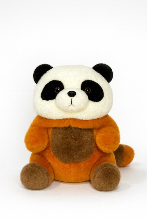 Snugtail - Pom Pom The Panda In Red Panda Hoodie