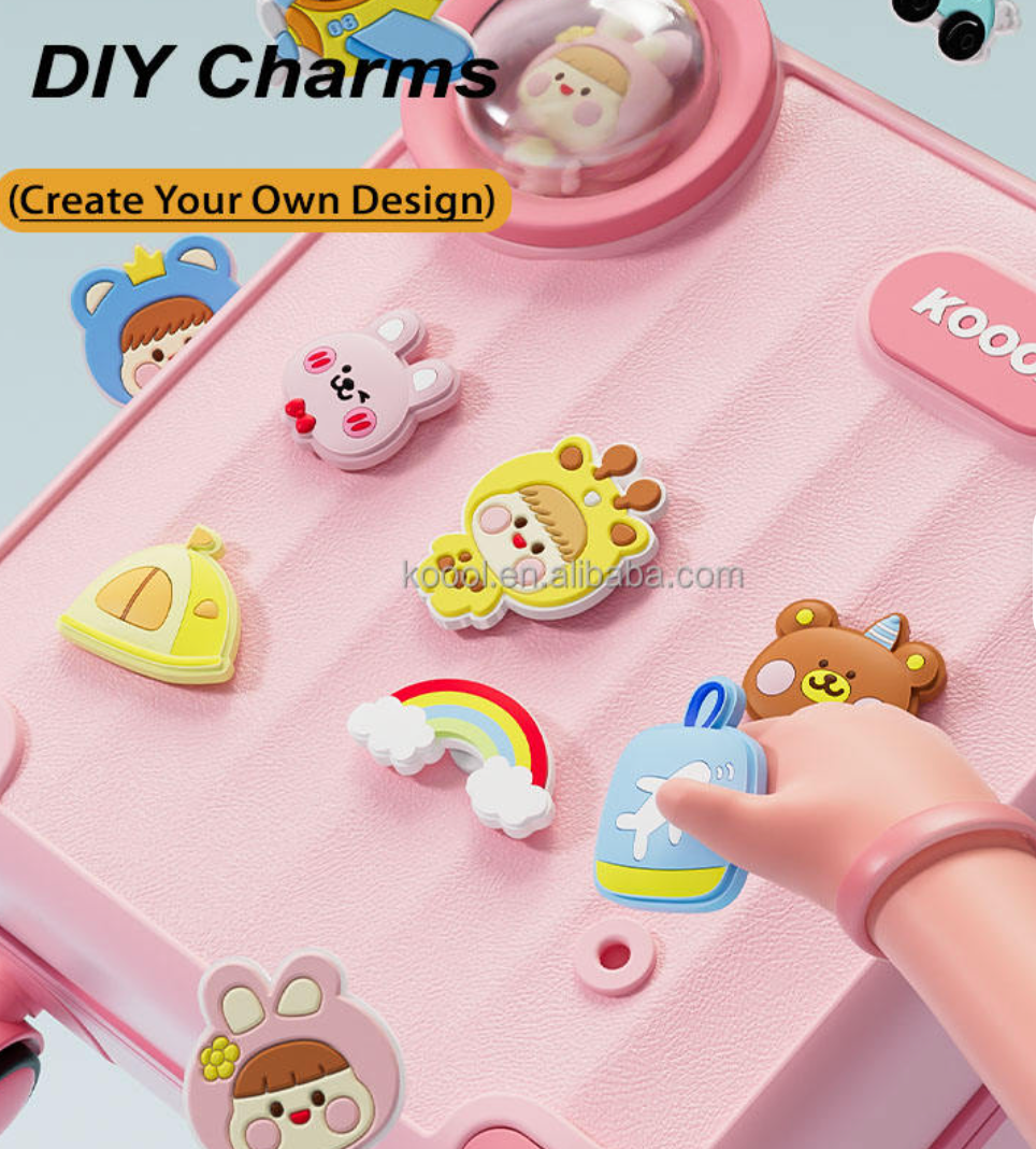 Koool Luggage With Charms