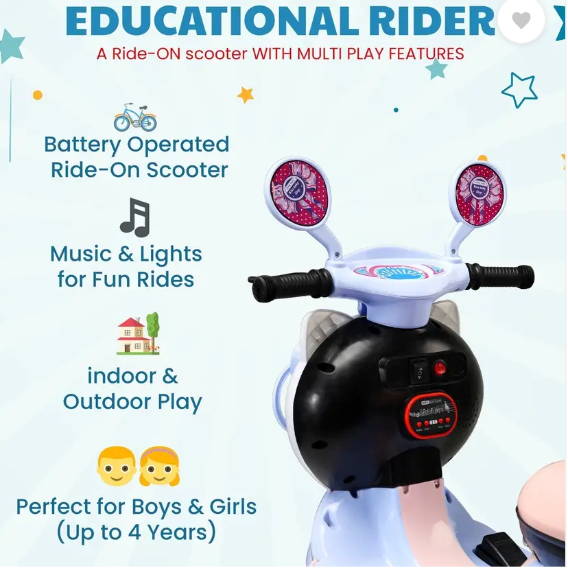 Hello Kitty Scooty Rides