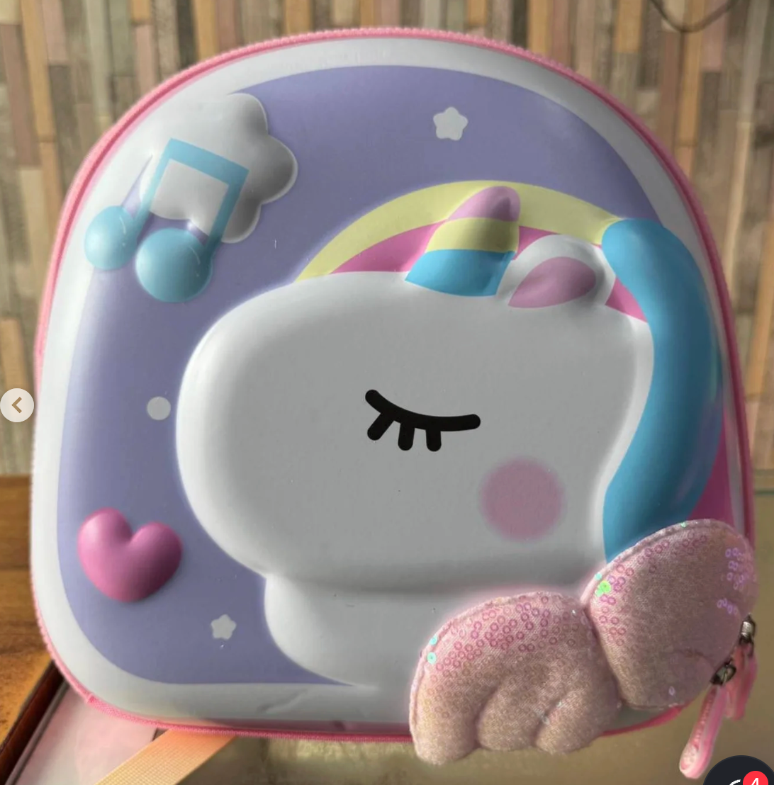 Unicorn Print Kids Picnic Bag