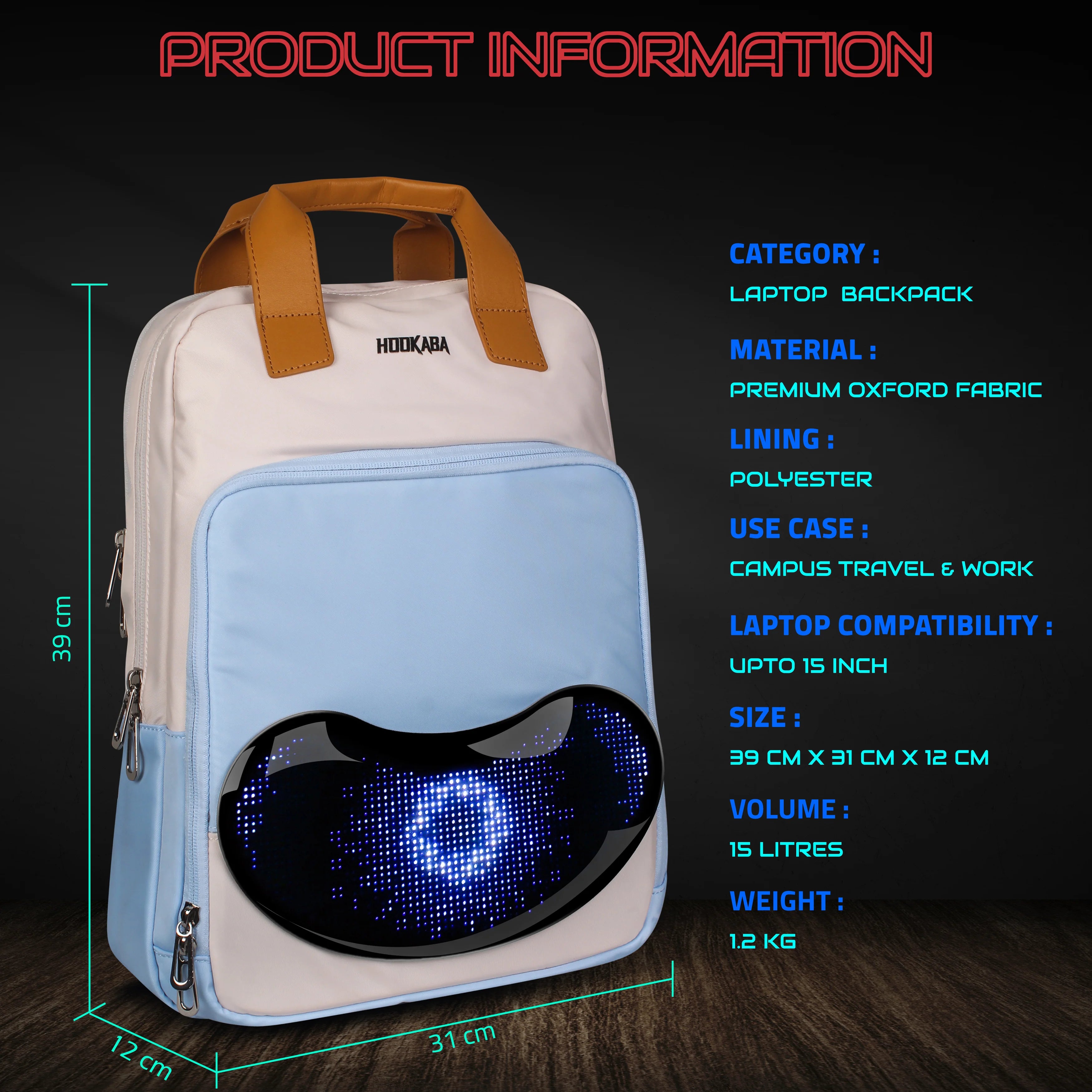 Led Laptop Bag