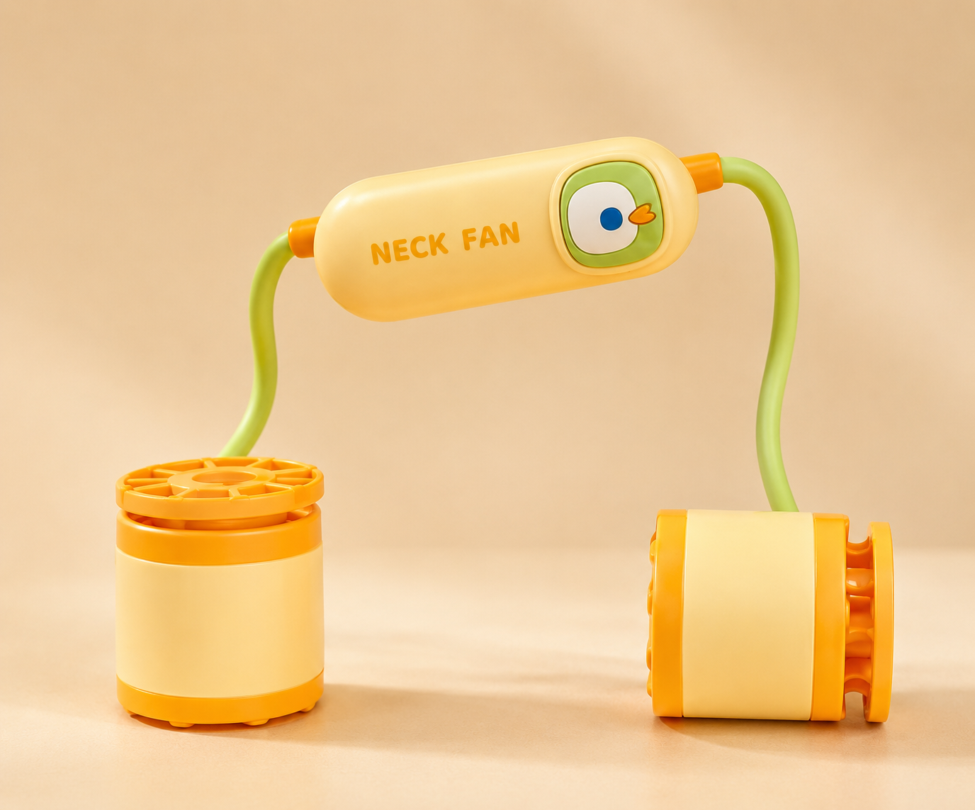 CoolKid Wearable Neck Fan for Kids | Portable Hands-Free Bladeless Fan | USB Rechargeable | 3 Speed Settings | 360° Airflow | Ages 4+ | Perfect for School, Park, Travel & Outdoor Play