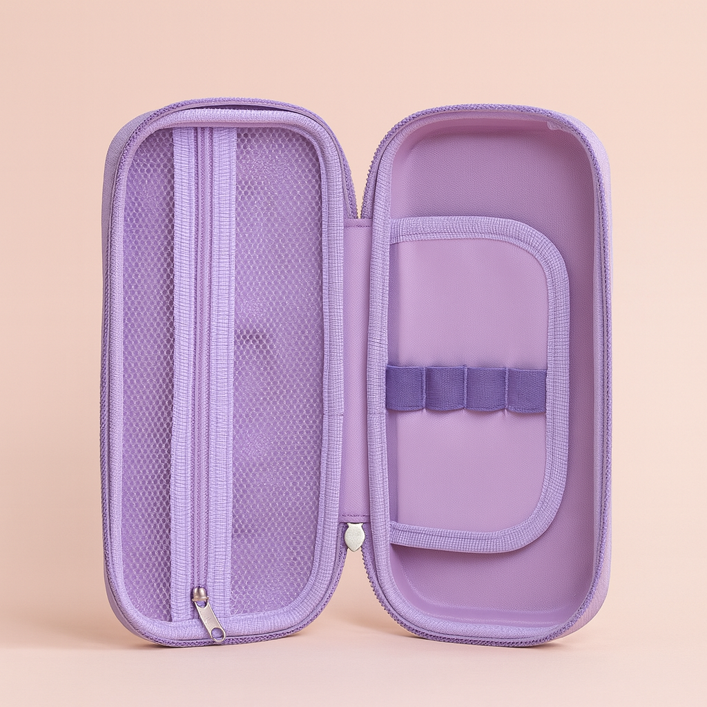 Labubu “Good Luck” Lemon Float Pencil Case