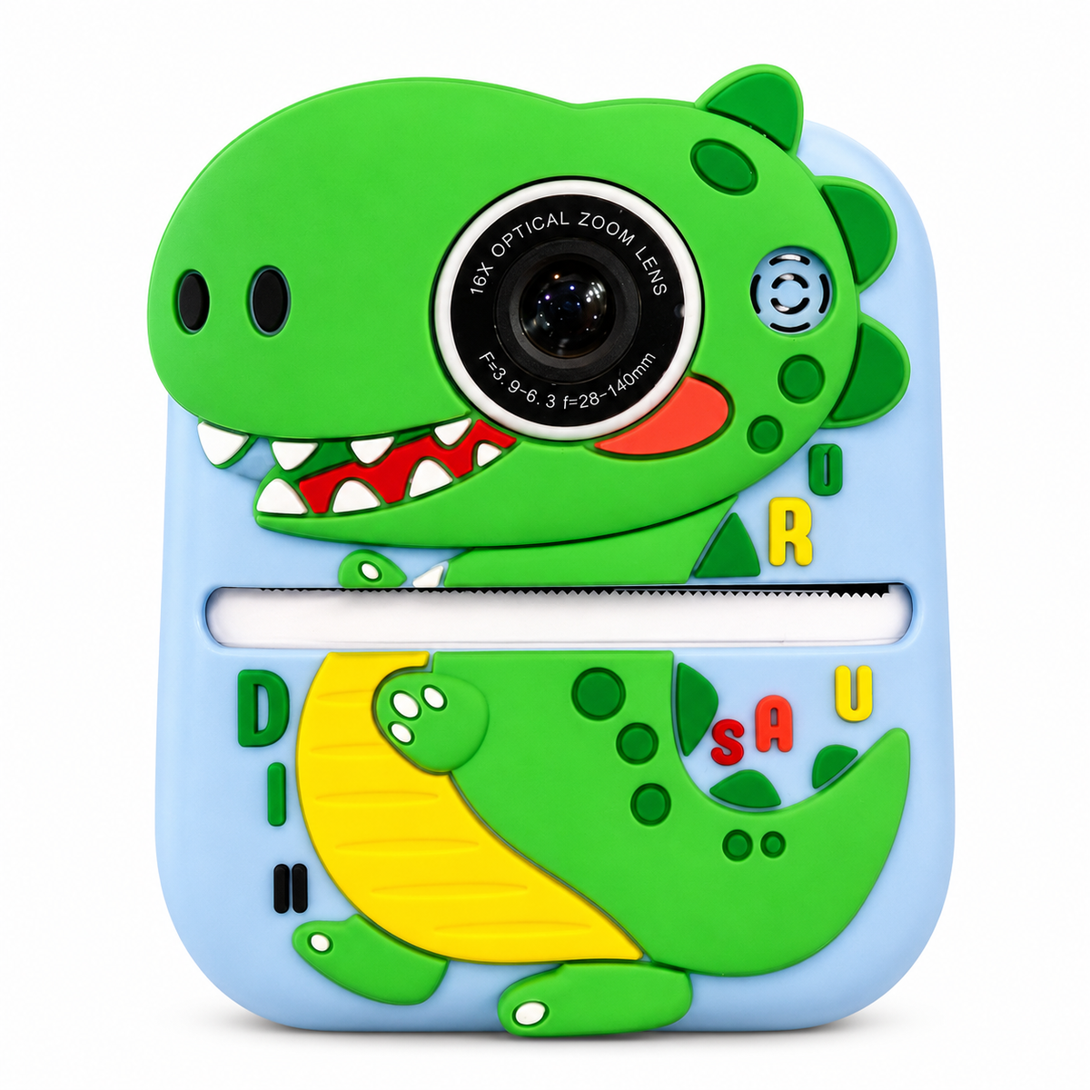 Instant Print Camera for Kids with Selfie Camera, Video, Games & Print Paper Roll