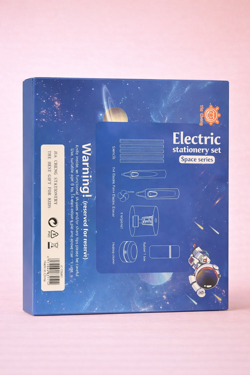 Electric Stationery Set for Kids | Automatic Pencil Sharpener & Writing Kit