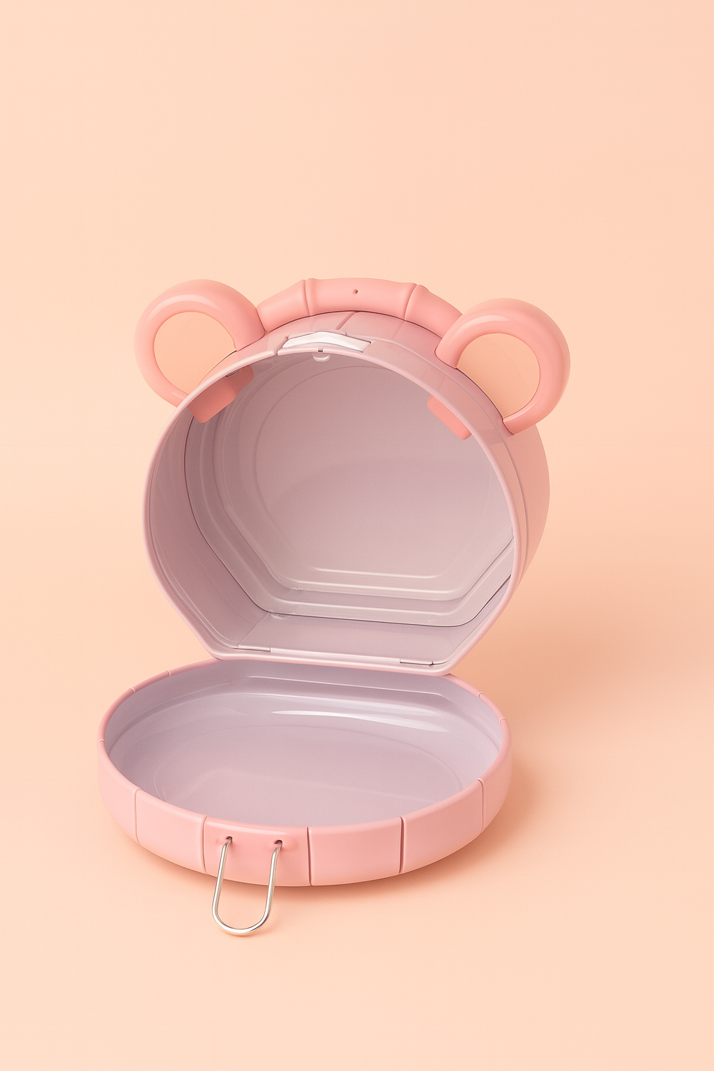 Premium Cat Design Money Box with Lock | Cute Pink Kitty Piggy Bank for Kids | Durable Hard Plastic Coin Bank | Portable Handle | Perfect Gift for Girls & Animal Lovers