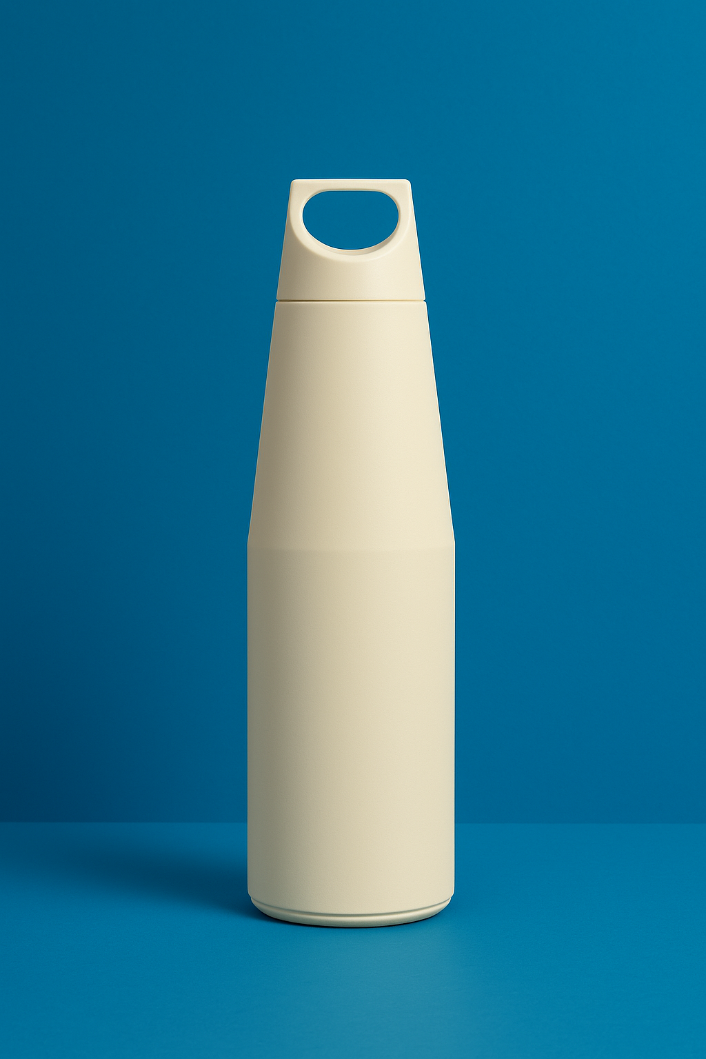 Sleek water bottle | Minimalist Water Bottle | Matte Finish Double Wall Stainless Steel Thermos | Leak-Proof & Insulated Bottle for Work, Gym, and Daily Hydration