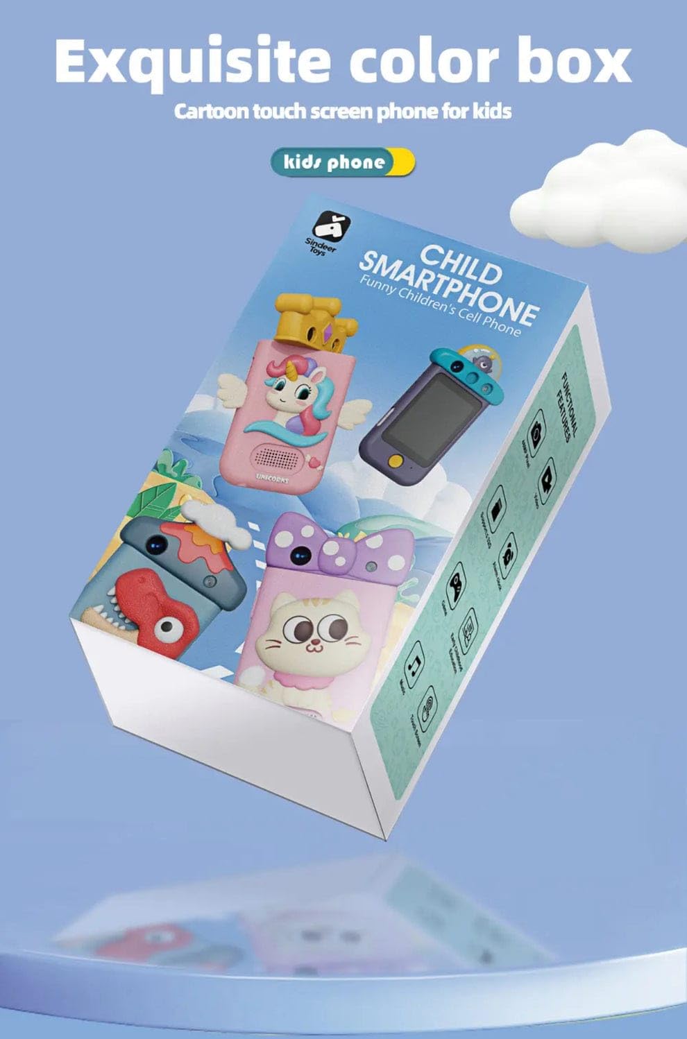 Kiddiecam — 3D smartphone touchscreen for kids