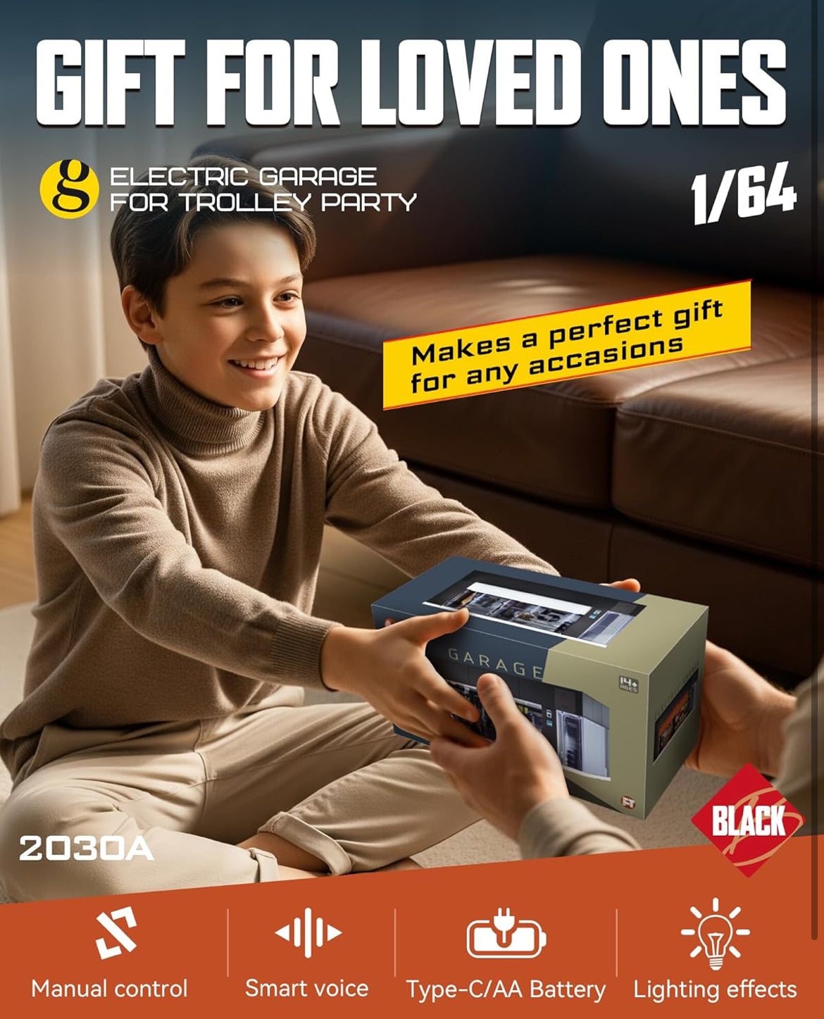 1:64 garage electric model