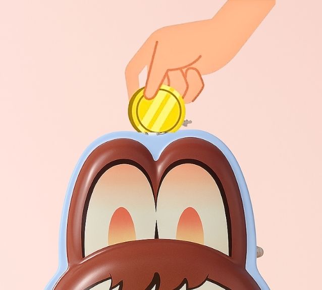 labubu Money Bank for Kids | Unique Animal Shape Coin Box | Perfect Gift for Children | Safe, Durable & Easy-to-Use Piggy Bank