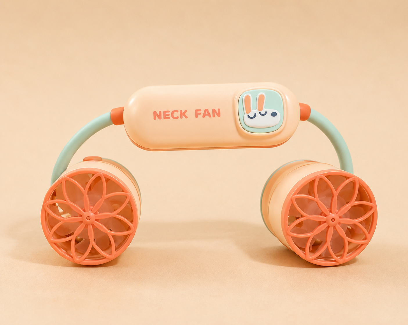 CoolKid Wearable Neck Fan for Kids | Portable Hands-Free Bladeless Fan | USB Rechargeable | 3 Speed Settings | 360° Airflow | Ages 4+ | Perfect for School, Park, Travel & Outdoor Play