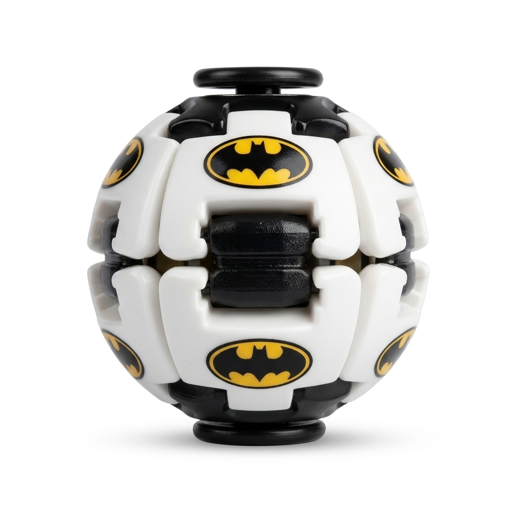 Superhero Fidget Spinner Ball, Batman, Superman, Hulk & Iron Man Twist Fidget Toy