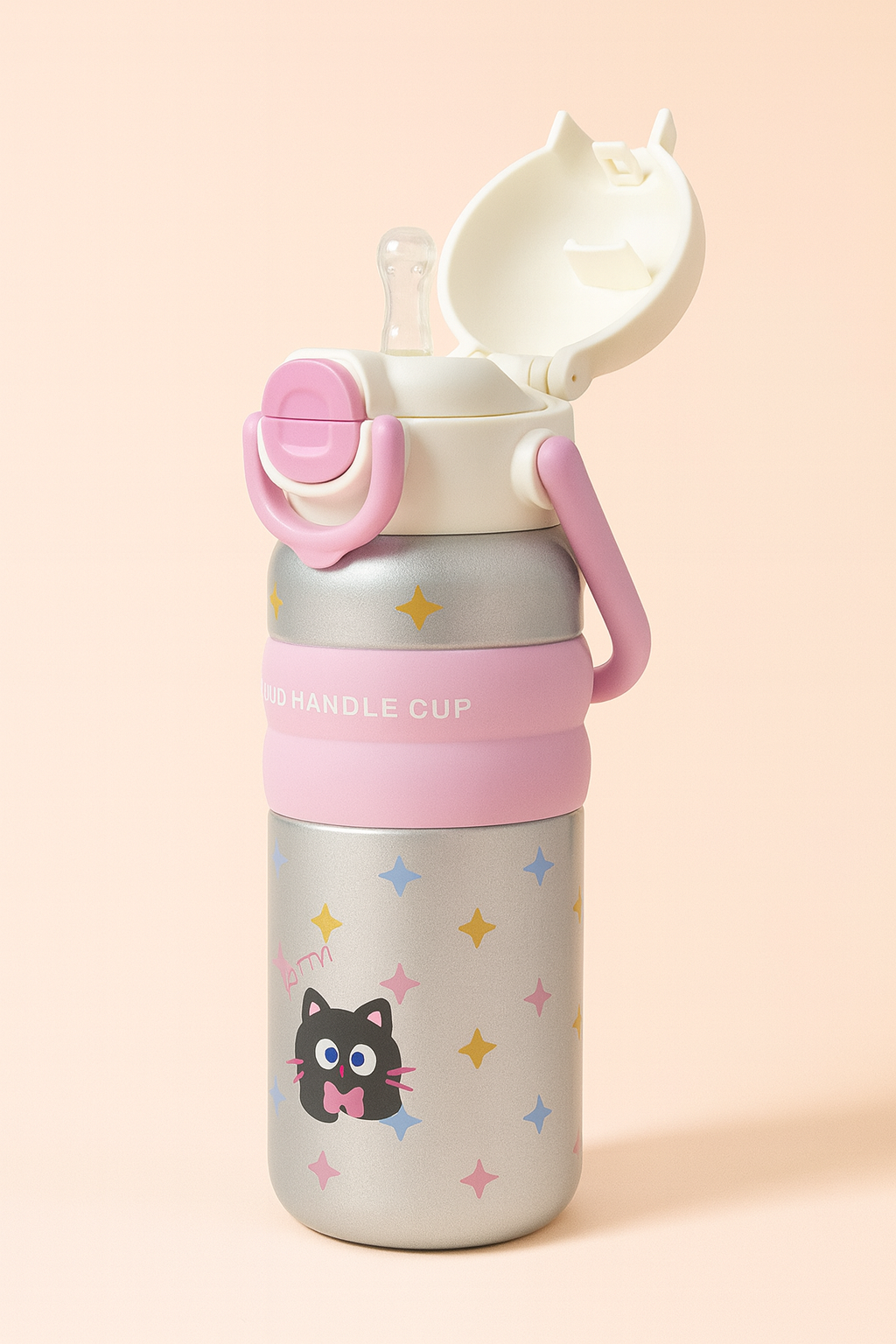 Cloud handle water bottle