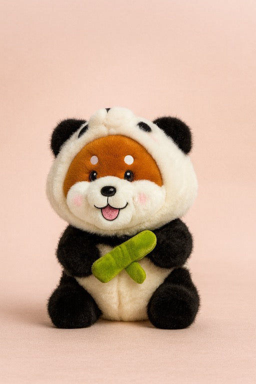 Snugtail - Bao The Red Panda In Panda Hoodie