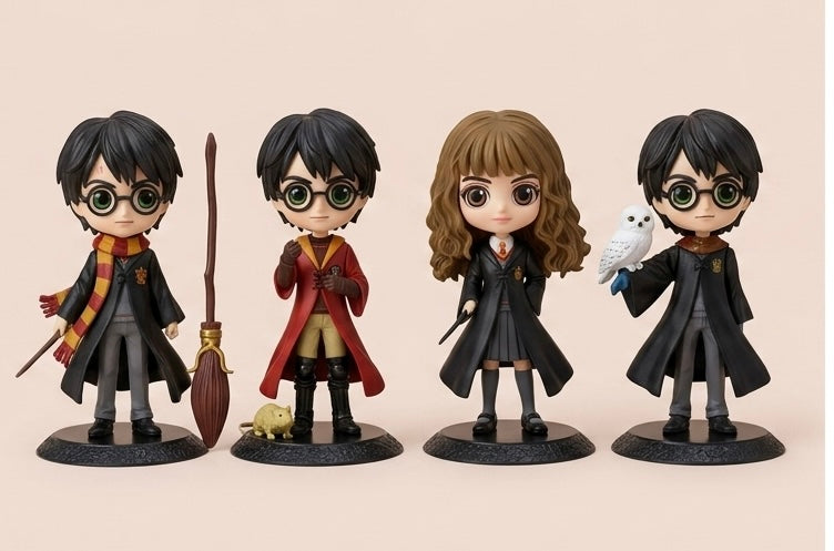 The golden trio collector’s set - detailed figurine collection