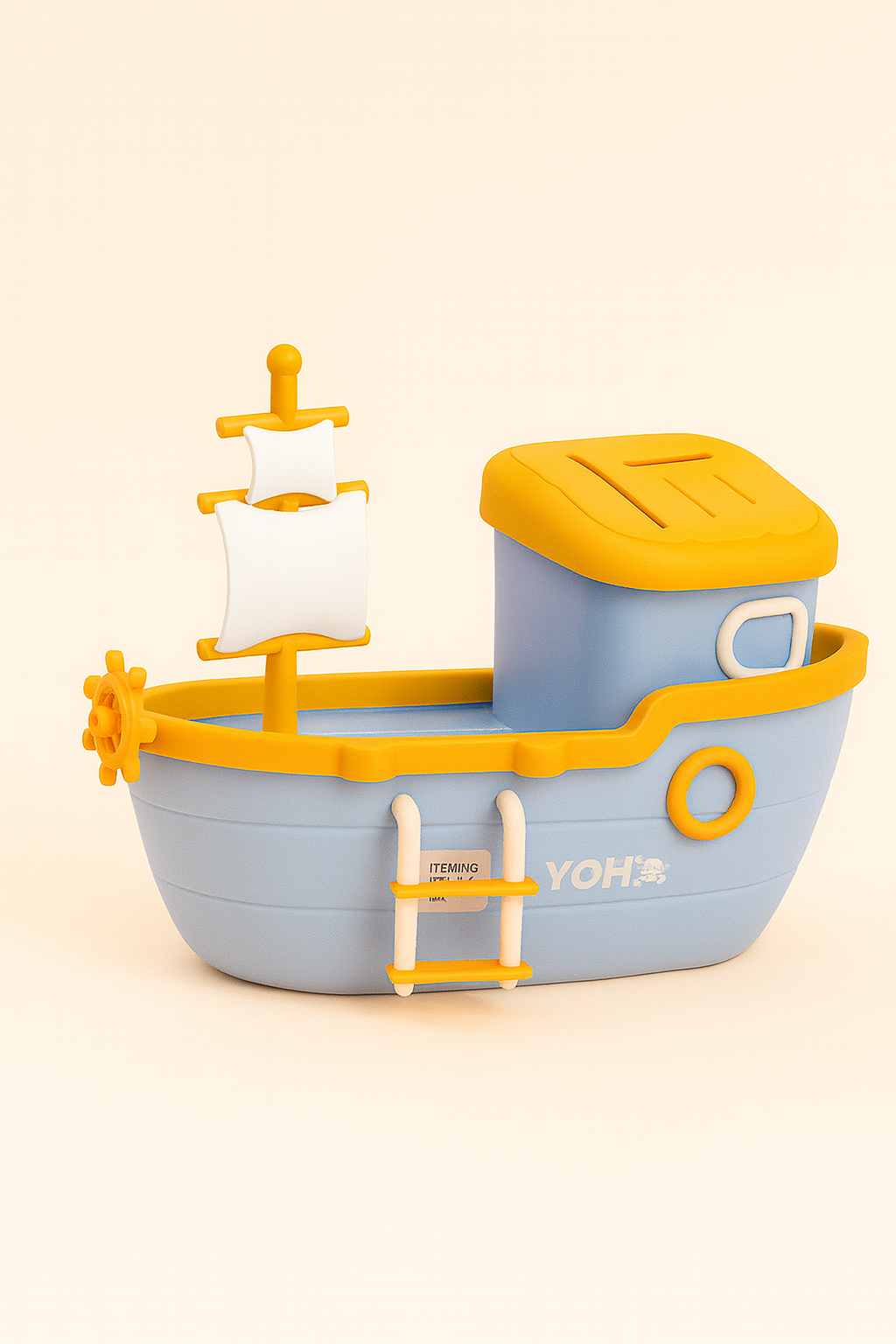 Sailboat Shape Money Box | Fun Decorative Piggy Bank for Boys & Girls | Perfect Gift for Birthday, Return Gift & Nursery Décor