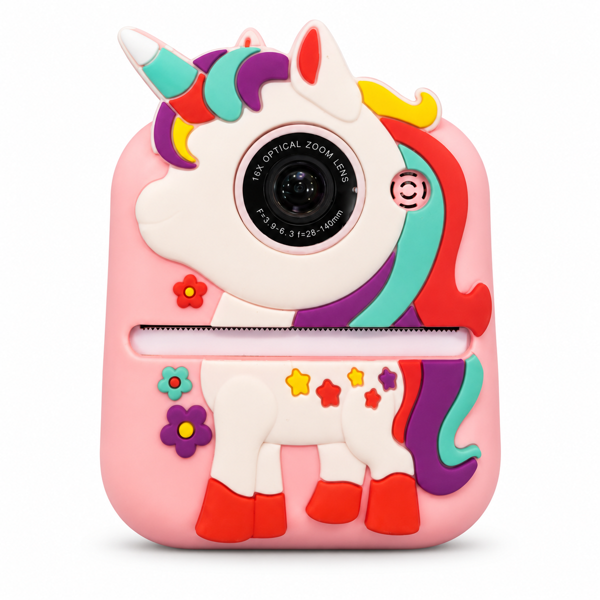 Instant Print Camera for Kids with Selfie Camera, Video, Games & Print Paper Roll