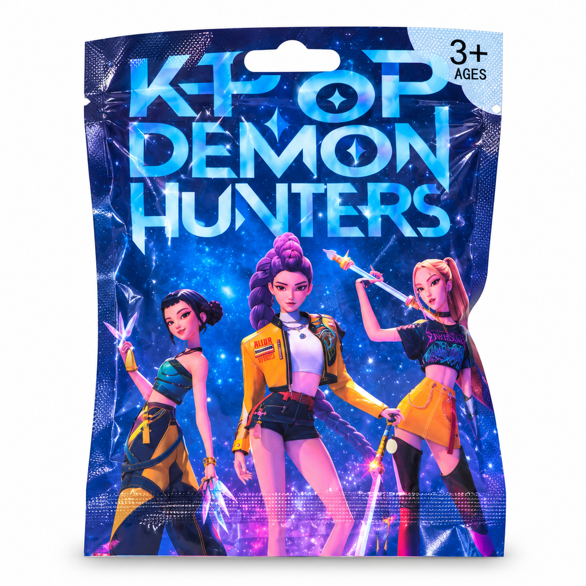 KPop Demon Hunters Mystery Blind Bag with Mini Figure & 3 Holographic Cards