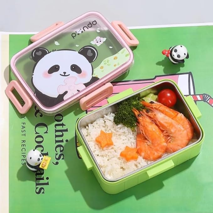 Stainless Steel Lunchbox - Panda