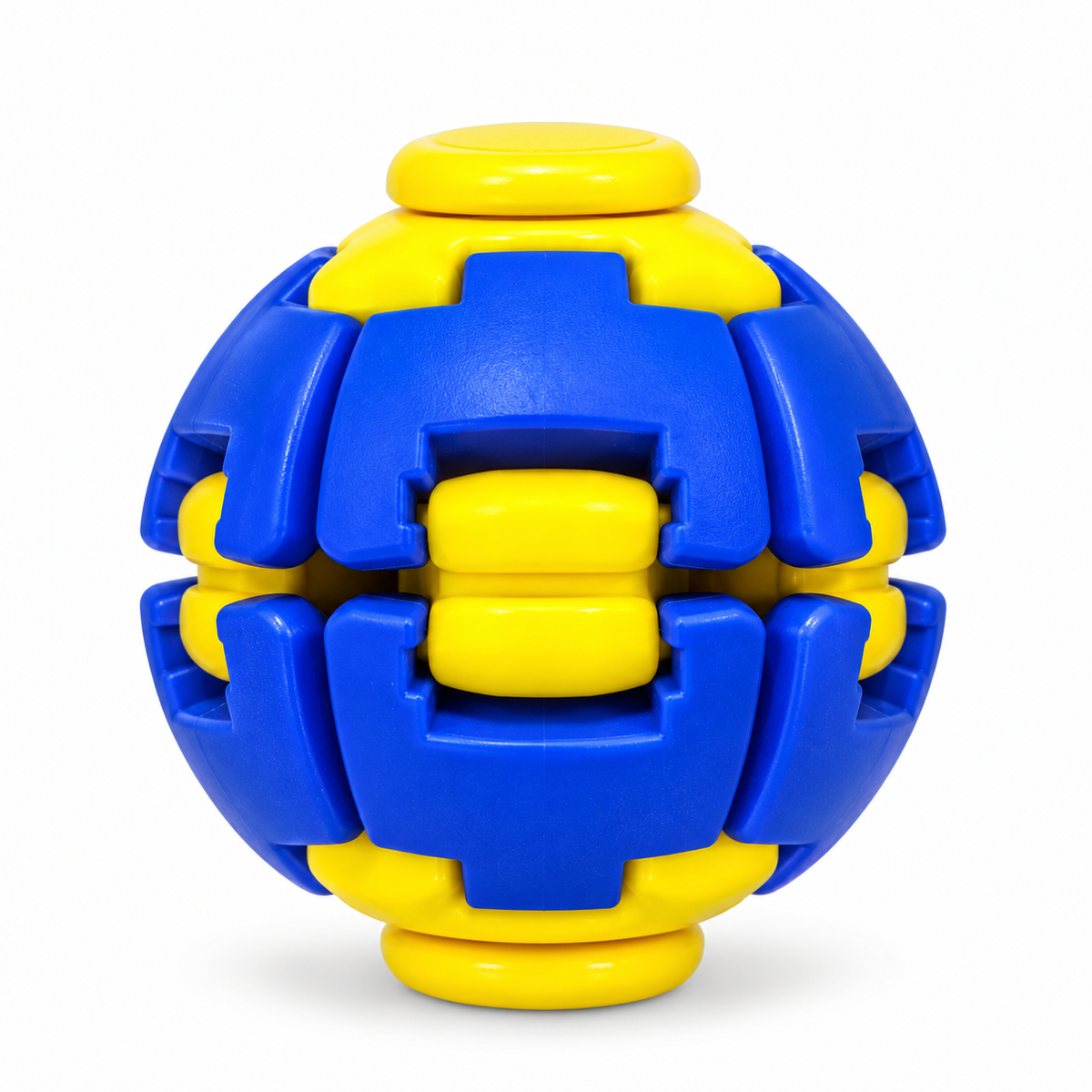 Twist Fidget Spinner Ball for Kids, Rotating Puzzle Stress Relief Toy in 3 Colours