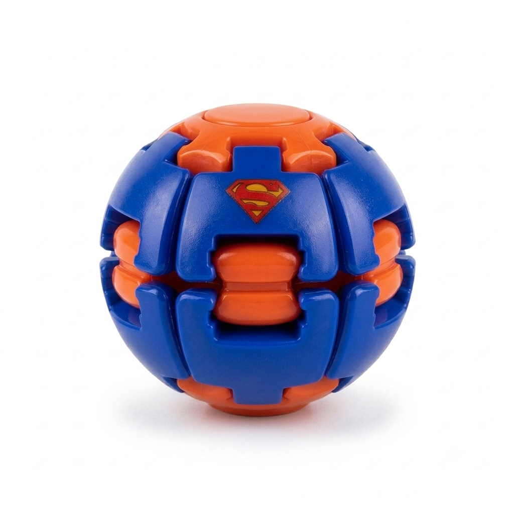 Superhero Fidget Spinner Ball, Batman, Superman, Hulk & Iron Man Twist Fidget Toy