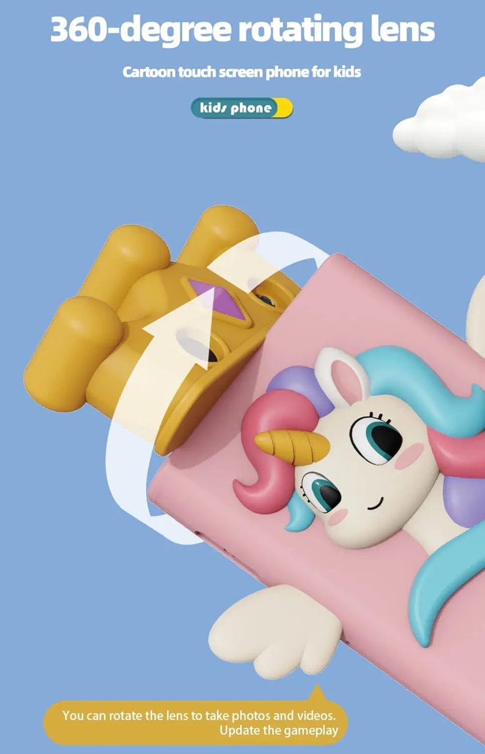 Kiddiecam — 3D smartphone touchscreen for kids
