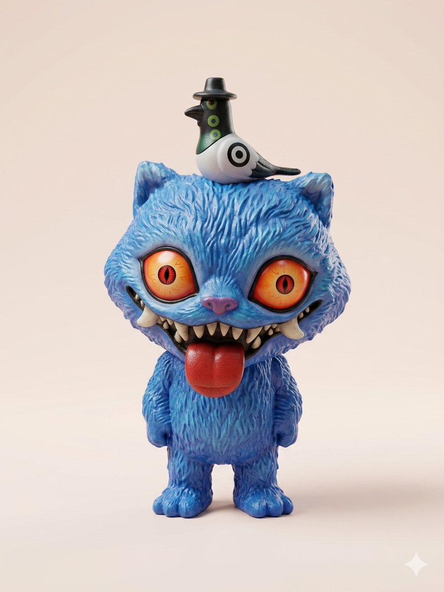 Korean Fantasy Dark Hunter Chibi Figurine — Anime Style Collectible Figure for Kids & Teens | Multiple Designs