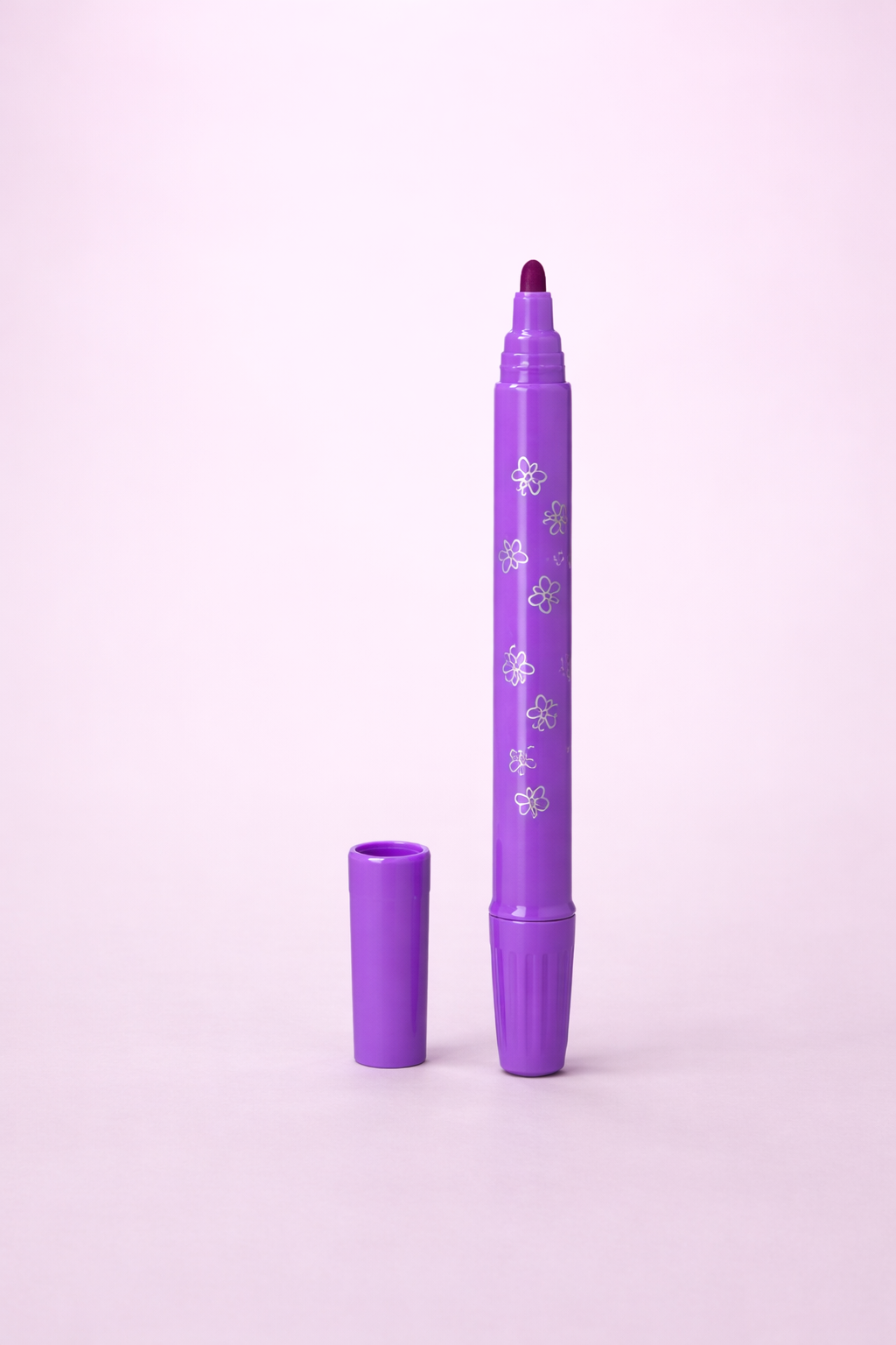 Macaron Stamper Scented Markers Set | 10 Color Markers with 10 Fun Stampers for Kids