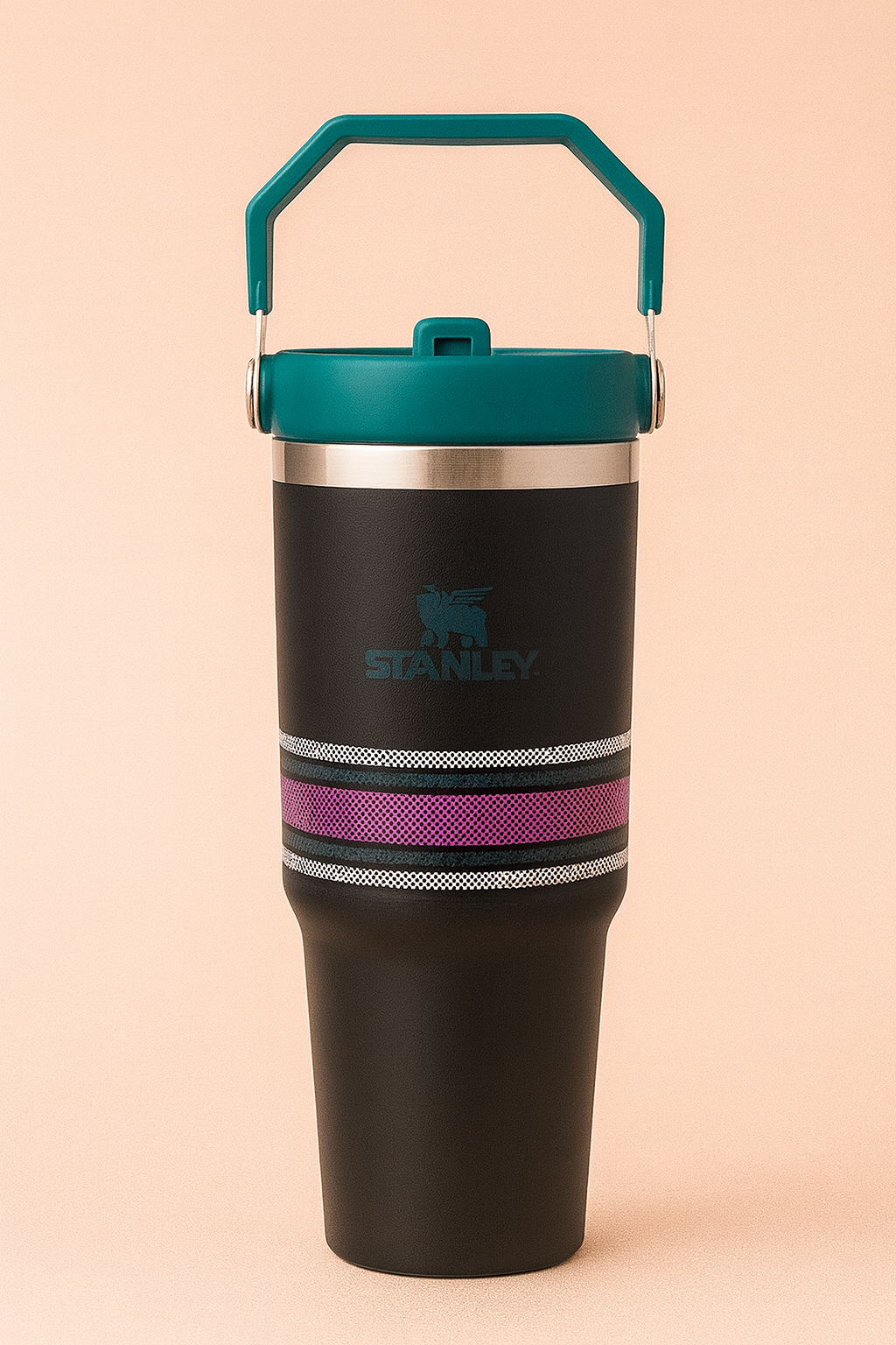 Stanley HorizonFlow Vacuum Insulated Travel Bottle with Carry Handle | 24-Hour Temperature Lock | Leak-Proof Outdoor & Commute Hydration Bottle