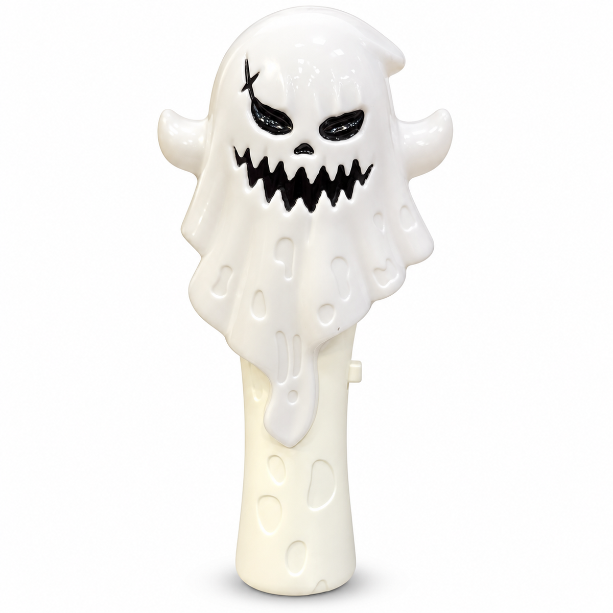 Halloween Light-Up Musical Wand for Kids – Handheld Spooky Sound & Light Toy with Glowing Eyes | Pumpkin, Skull, Witch & Ghost Designs | Halloween Party Favour, Trick-or-Treat Toy & Return Gift