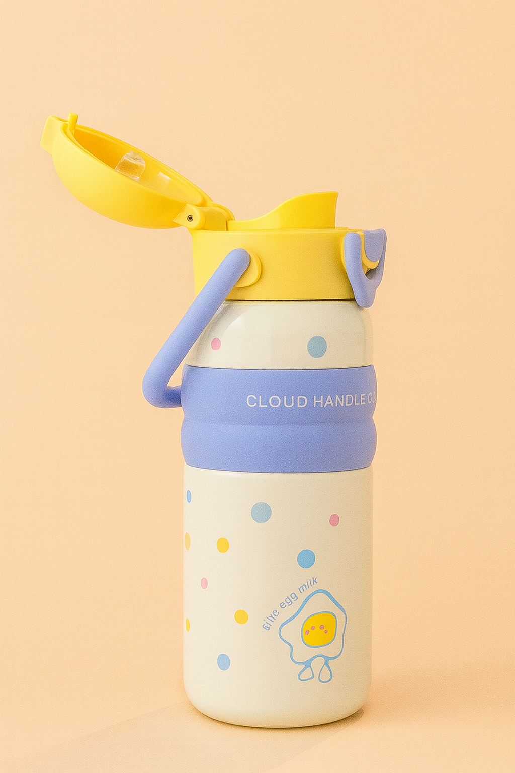 Cloud handle water bottle
