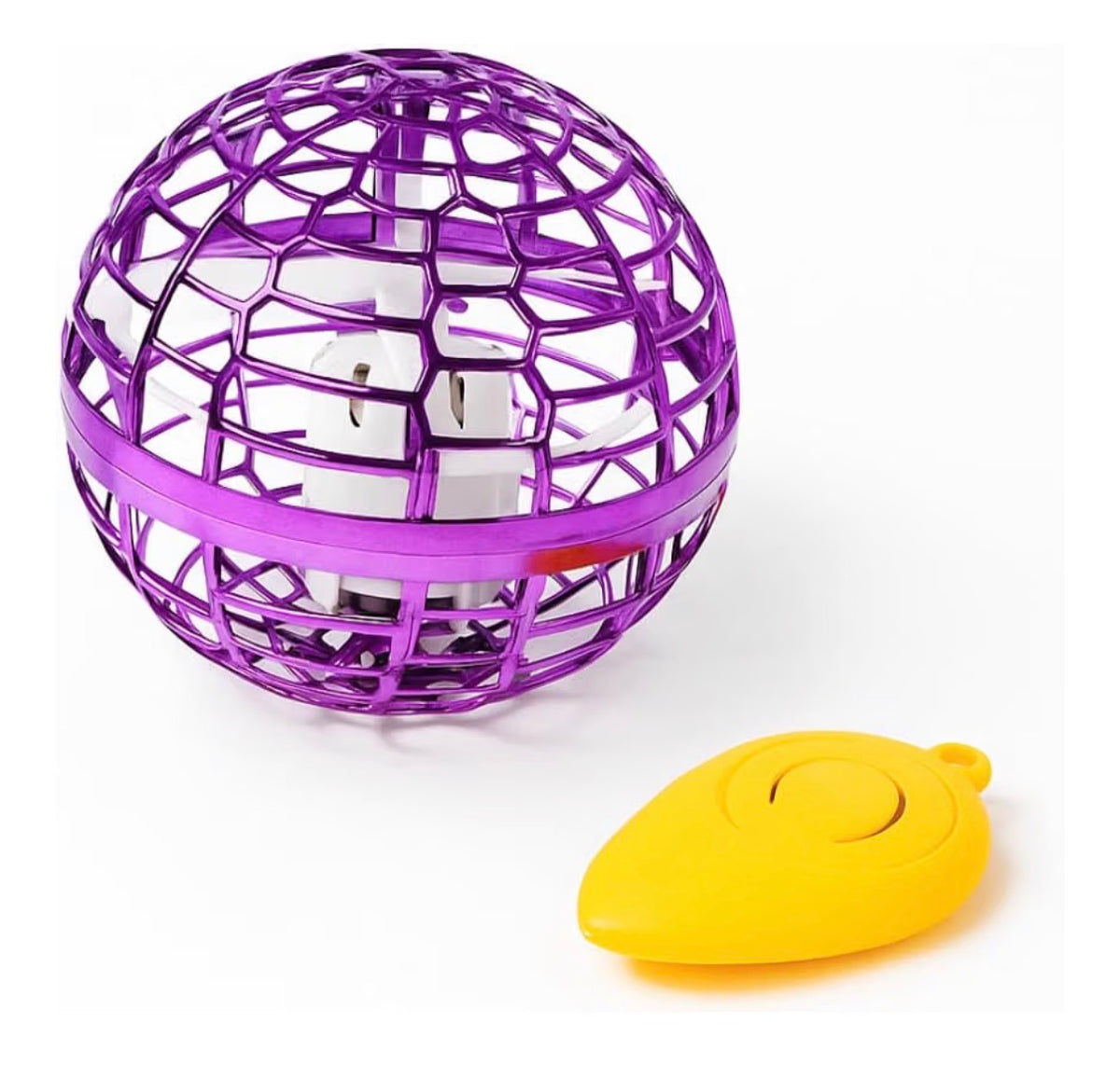 Flying Spinner Ball for Kids – Hand-Controlled Boomerang Orb with Colourful LED Lights, 360° Spinning Flying Toy That Returns to You | USB Rechargeable Mini Drone Ball | Gift for Boys & Girls 8+ Years
