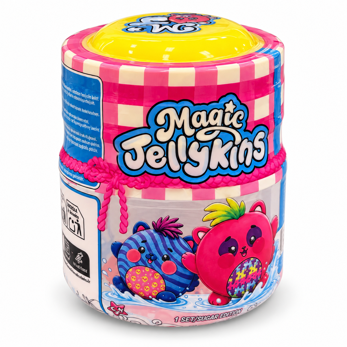 Magic Jellykins Mystery Jar, Surprise Collectible Character in Jar, Blind Jar Toy for Kids, Random Design, Fun Unboxing Gift & Party Favour for Girls & Boys Ages 4+
