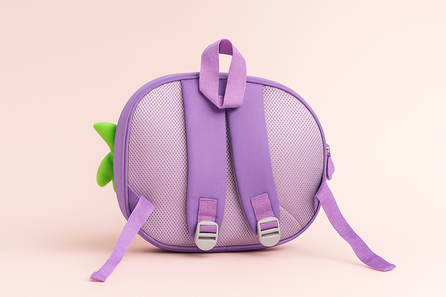 Cute carrot Kids Backpack | 3D EVA Gradient School Bag with Mini Front Pouch | Waterproof Lightweight Travel Backpack for Girls | Preschool & Gift Bag