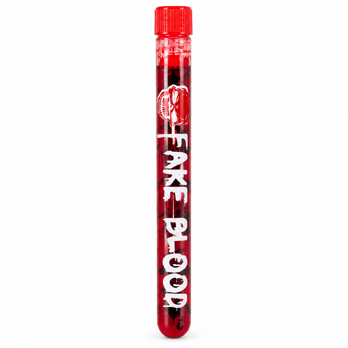 Fake Blood Test Tube for Halloween – Realistic Fake Blood for Costume Makeup, Zombie & Vampire Looks | Washable Halloween Special Effects Blood with Screw Cap