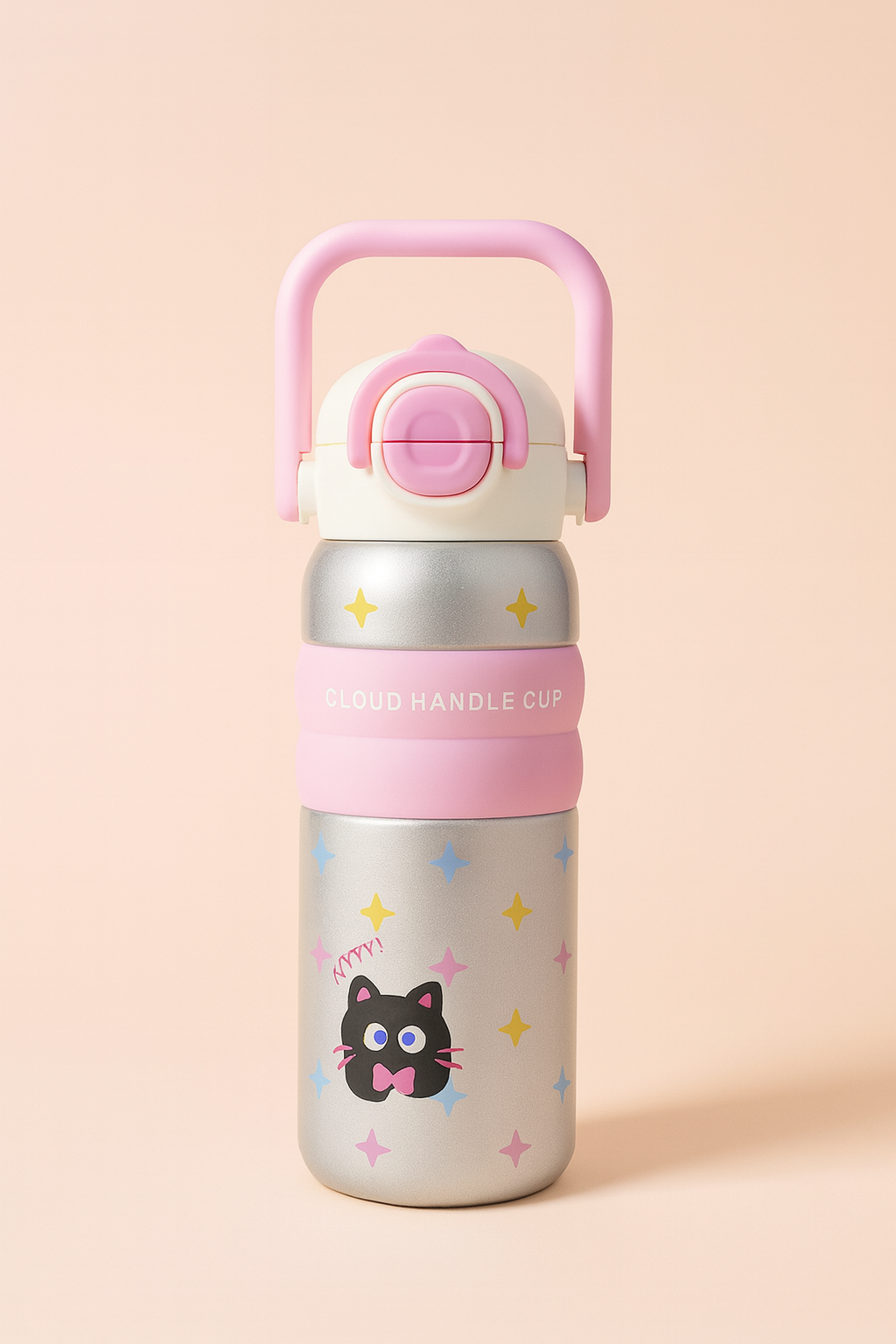Cloud handle water bottle