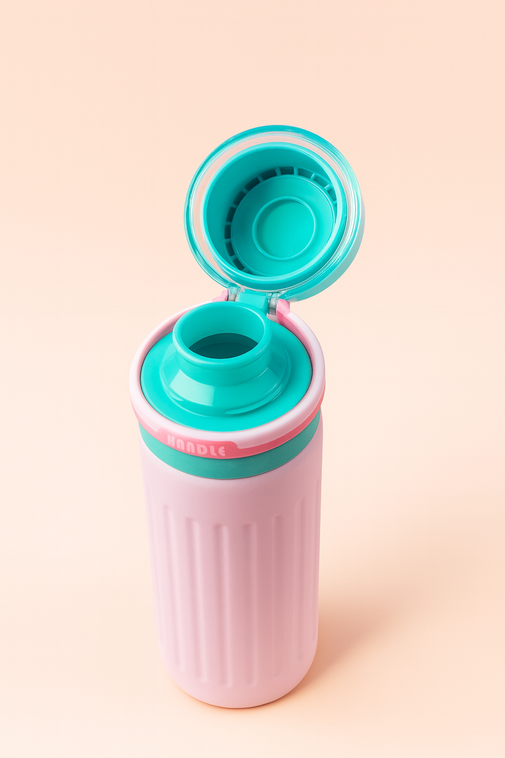 FrostBerry TwistSip Insulated Bottle – Pastel Vacuum Flask with Soft-Touch Grip & Snap-Seal Lid | BPA-Free
