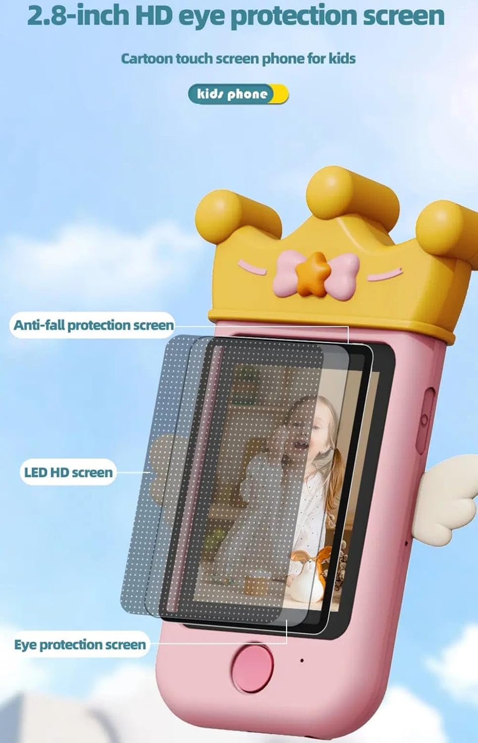 Kiddiecam — 3D smartphone touchscreen for kids