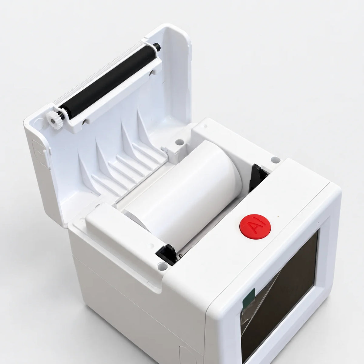AI Mini Printer for Kids, Voice Control Pocket Thermal Printer with HD Touch Screen, AI Drawing & Picture Generation Printing