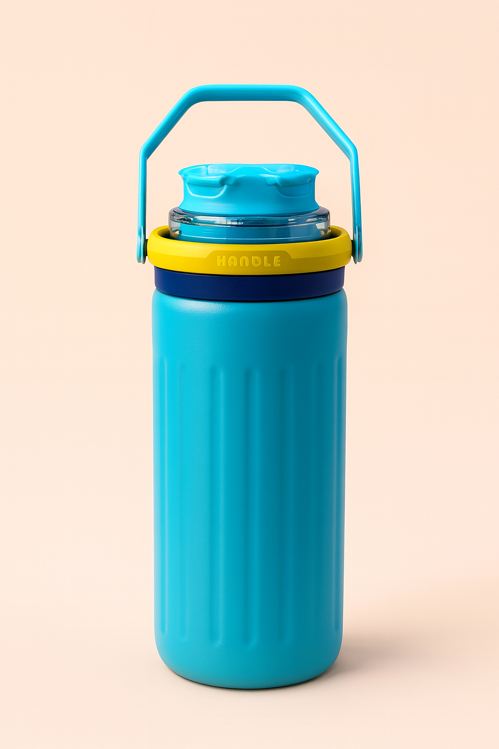 FrostBerry TwistSip Insulated Bottle – Pastel Vacuum Flask with Soft-Touch Grip & Snap-Seal Lid | BPA-Free