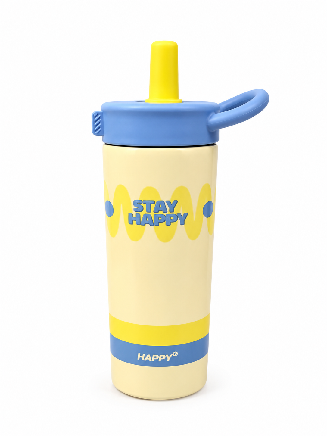 750ml Stainless Steel Tumbler with Straw & Handle | Leakproof Travel Sipper Bottle