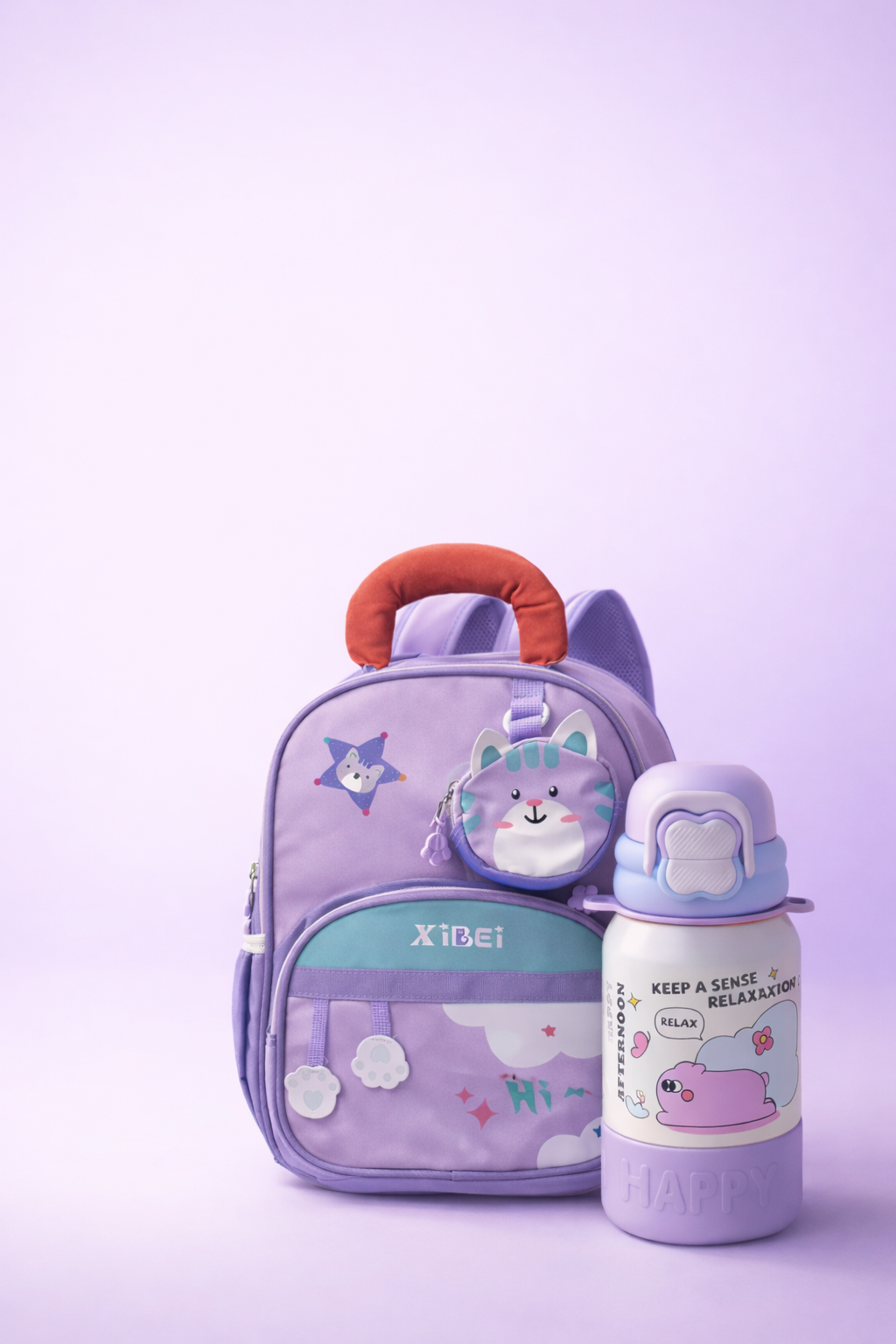 Kids School Backpack with Matching Combo Set | Bundle for Preschool, Kindergarten & Daily Use