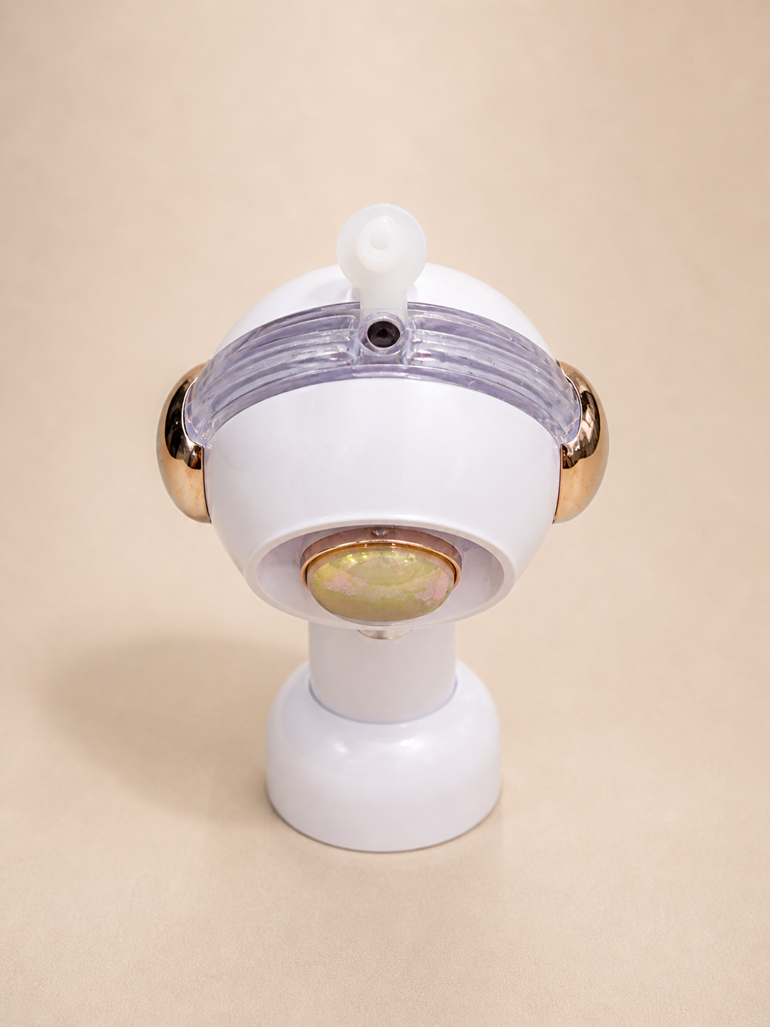 2-in-1 Handheld Mist Fan with Water Spray | Portable Mini Fan with Built-in Water Tank | USB-C Rechargeable | 3 Speed Settings | Rose Gold Edition | Perfect for Summer, Travel & Outdoor Use