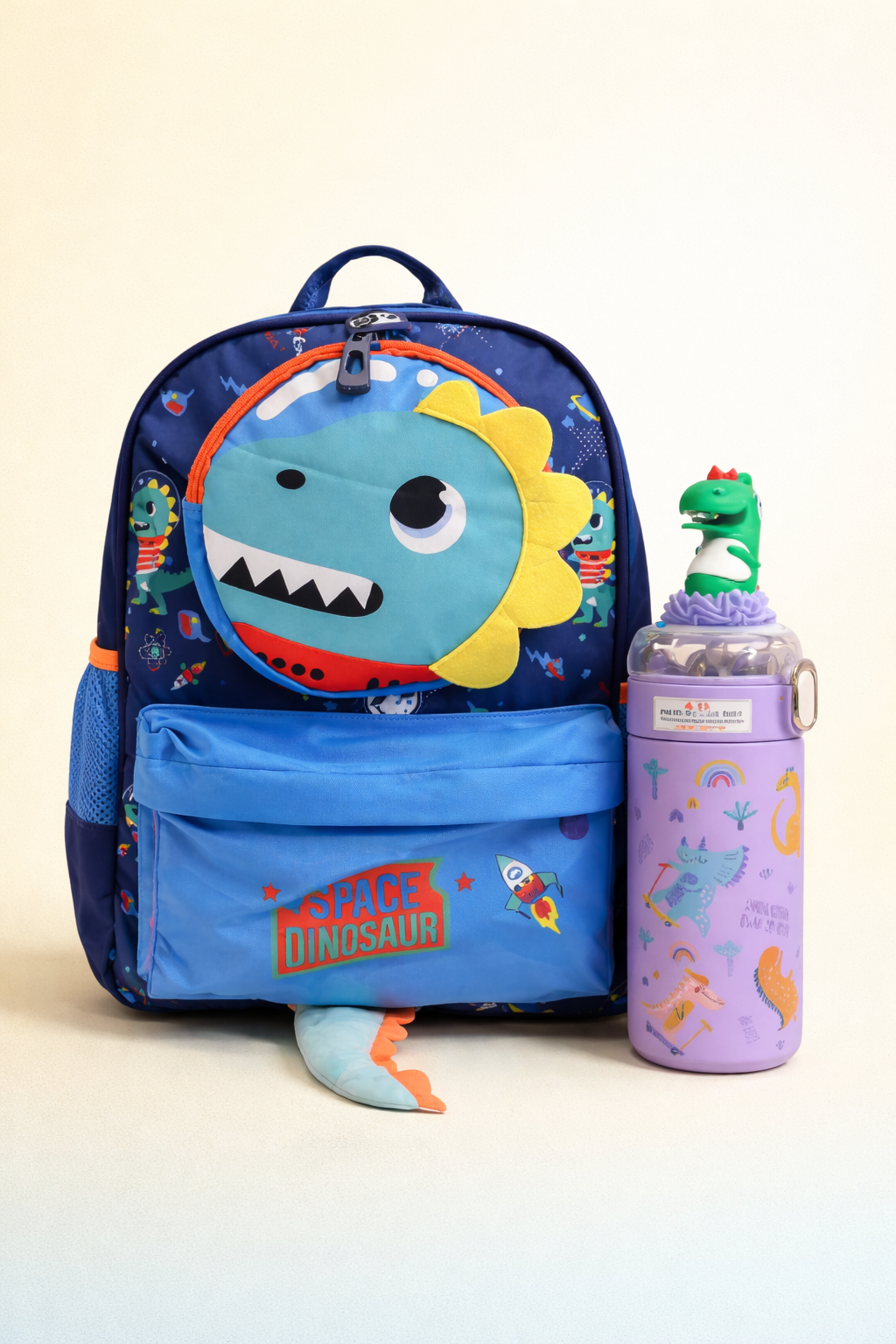 Dino School Bundle - Bottle + Backpack